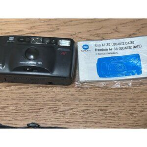 Minolta Freedom AF 35 Compact Point and Shoot 35mm Film Camera